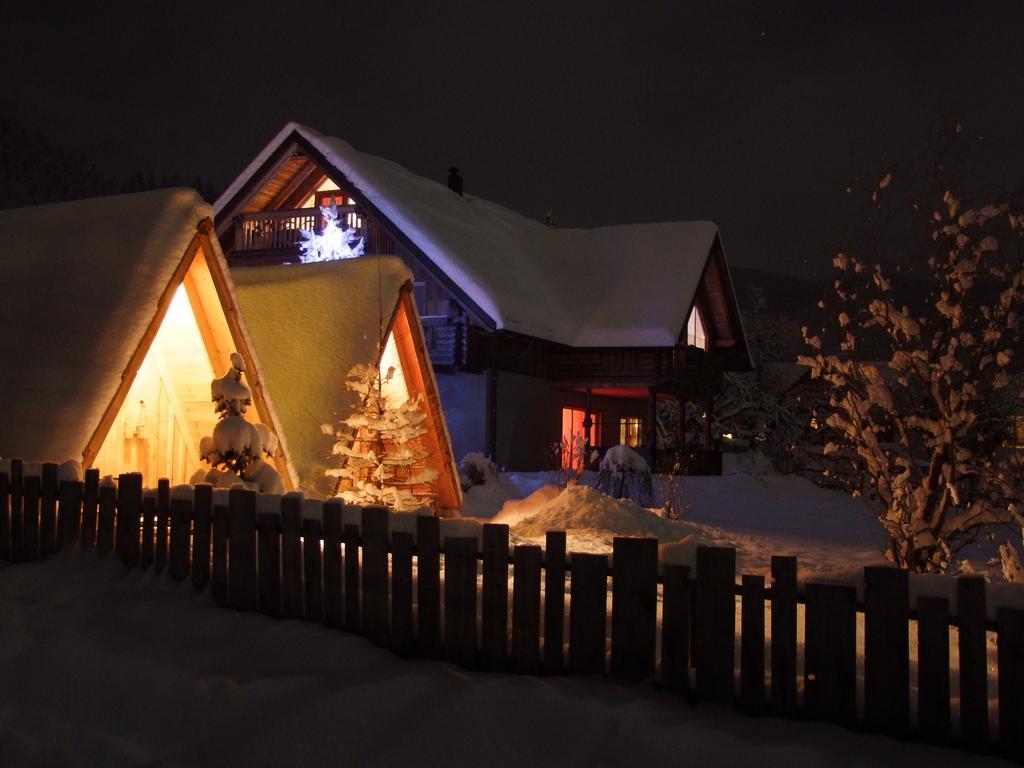 Garden Eco Houses Cebelica Бохинь Экстерьер фото