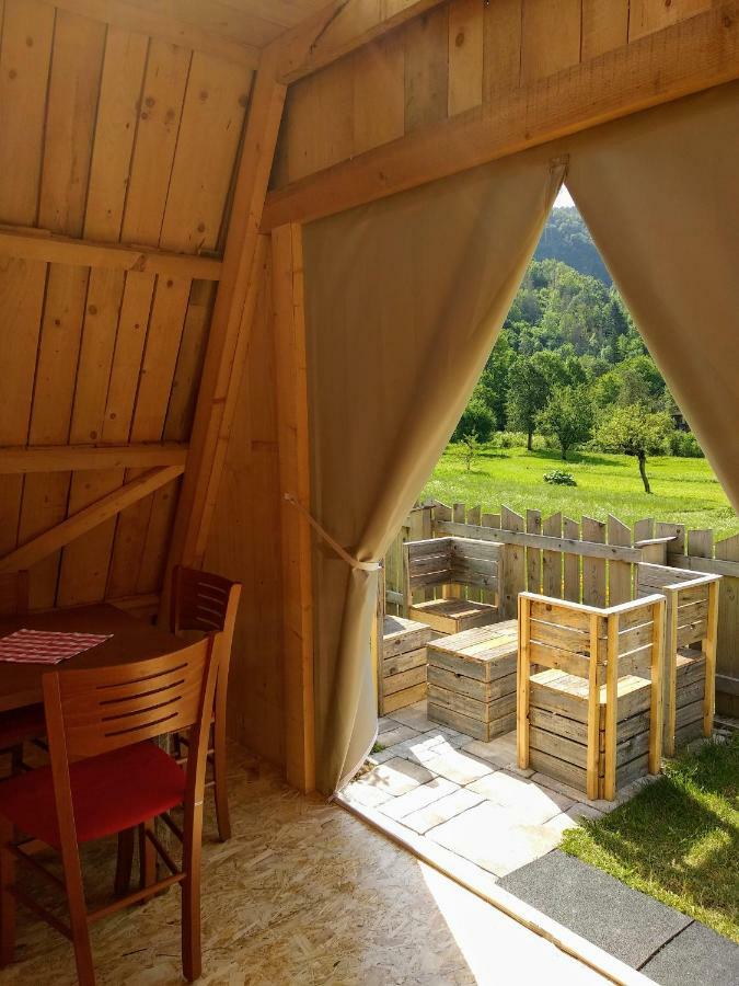 Garden Eco Houses Cebelica Бохинь Экстерьер фото